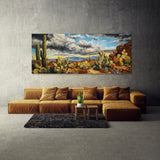 Cactus Impasto Cacti Sky 16 Wall Art