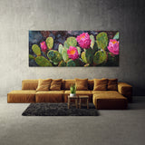 Cactus Impasto Prickly Pear 23 Wall Art