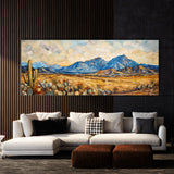 Cactus Impasto Saguaro 22 Wall Art