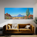 Cactus Saguaro Sky 28 Wall Art