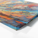 Cloud Impasto Sky Rainbow Drama 51 Wall Art