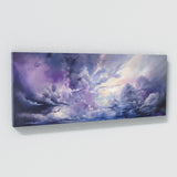Cloud Stormy Sky Gray Purple 2 Wall Art