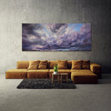 Cloud Stormy Sky Gray Purple 3 Wall Art