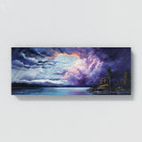 Cloud Stormy Sky Purple Blue 15 Wall Art