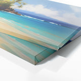 Coastal Palm Turquoise Waters 7 Wall Art