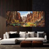 Desert Landscape Canyon 32 Wall Art