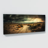 Desert Landscape Stormy 16 Wall Art