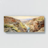 Desert Landscape Watercolor 48 Wall Art