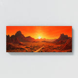 Desert Orange 29 Wall Art