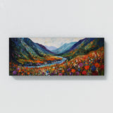 Flower Impasto Landscape 38 Wall Art