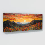 Flower Impasto Landscape 54 Wall Art