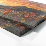 Flower Impasto Landscape 54 Wall Art