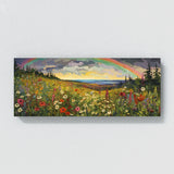 Flower Impasto Meadow 22 Wall Art