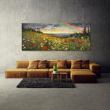 Flower Impasto Meadow 22 Wall Art