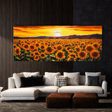 Flower Sunflower Field 6 Wall Art