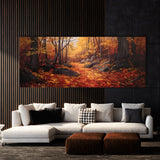 Forest Autumn Leaves Colors 2 Wall Art