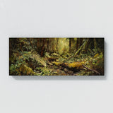 Forest Greens Browns Lush 4 Wall Art