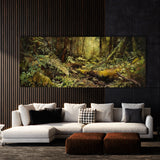 Forest Greens Browns Lush 4 Wall Art