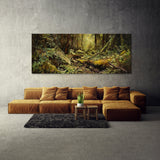 Forest Greens Browns Lush 4 Wall Art