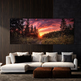 Forest Vibrant Photograph Sky 19 Wall Art