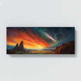 Galaxy Cosmic Landscape 18 Wall Art