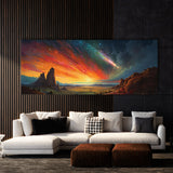 Galaxy Cosmic Landscape 18 Wall Art