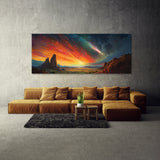 Galaxy Cosmic Landscape 18 Wall Art