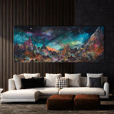 Galaxy Cosmic Landscape 36 Wall Art