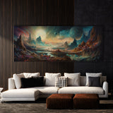 Galaxy Cosmic Landscape 42 Wall Art