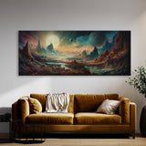 Galaxy Cosmic Landscape 42 Wall Art