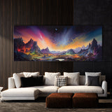 Galaxy Cosmic Landscape 47 Wall Art