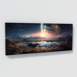 Galaxy Landscape Planetary 48 Wall Art