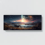 Galaxy Landscape Planetary 48 Wall Art