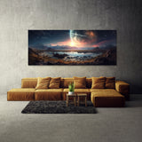 Galaxy Landscape Planetary 48 Wall Art