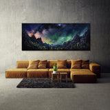 Galaxy Landscape Stars 44 Wall Art