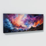 Galaxy Nebula Landscape 46 Wall Art