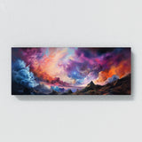 Galaxy Nebula Landscape 46 Wall Art