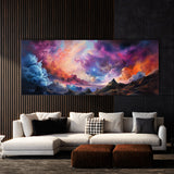 Galaxy Nebula Landscape 46 Wall Art