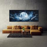 Galaxy Starry Sky Moon 28 Wall Art