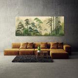 Japanese Bamboo Mist Fog 18 Wall Art