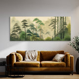 Japanese Bamboo Mist Fog 18 Wall Art