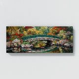 Japanese Garden Impasto Bridge 30 Wall Art