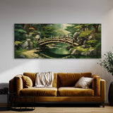 Japanese Garden Pond Bridge 4 Wall Art