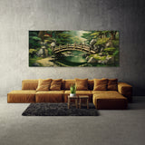 Japanese Garden Pond Bridge 4 Wall Art