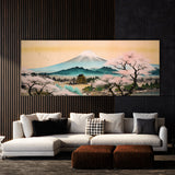 Japanese Mt Fuji Cherry Blossoms 2 Wall Art