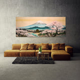 Japanese Mt Fuji Cherry Blossoms 2 Wall Art