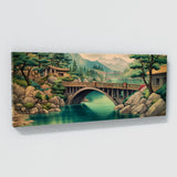 Japanese River Boat Bridge 37 Wall Art