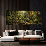 Jungle Impasto Landscape 62 Wall Art