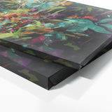 Jungle Impasto Path Brush Colors 64 Wall Art