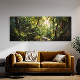 Jungle Sunlight Dappled 84 Wall Art